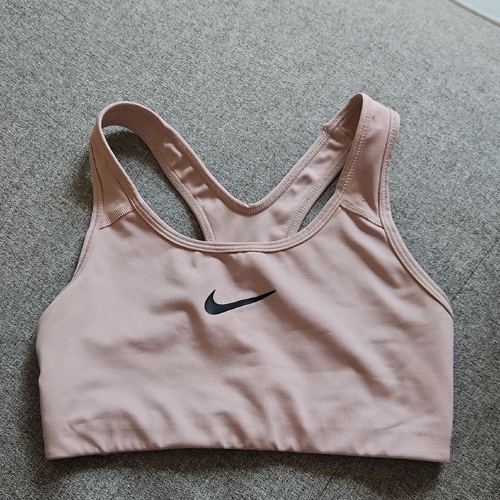 Nike Pink Sports Bra Moisture-Wicking Intimates